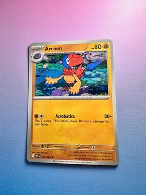 archen - 050/086 (uncommon) — pokémon: white flare